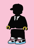 EGO Man Pink poster